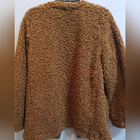 Max Studio NWT Teddy Bear Jacket, Medium - Picture 2 of 7